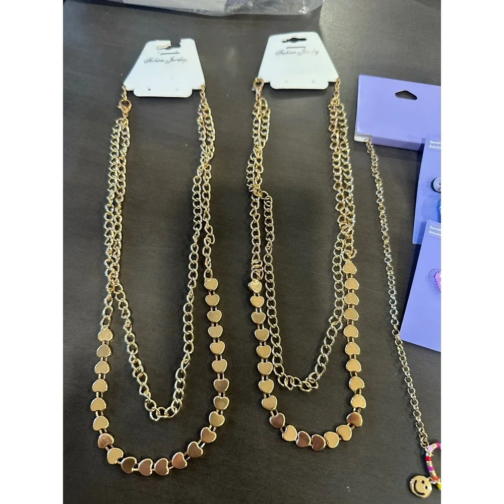 Claire's‎ Kids Valentine Jewelry Set Necklaces Bracelets Earrings